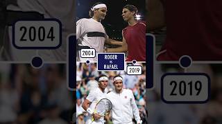 Roger Federer vs Rafael Nadal - Historical Rivalry #roger #rafael #nadal #federer #tennis #wimbledon
