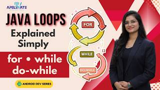 13. Java Loops Tutorial for Beginners | for, while, do-while Explained (Android Examples)