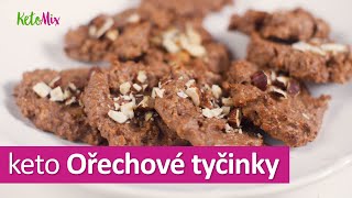 KetoMix videorecept - Domácí ořechové tyčinky