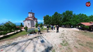 WALK TOUR around Prespanski Krst, Podmochani, Macedonia【4K】Преспански Крст с.Подмочани Македонија 🇲🇰