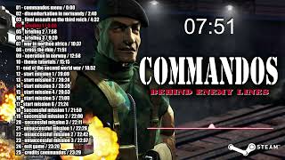 COMMANDOS: Behind Enemy Lines OST | 1998 | PC - all soundtrack in one video