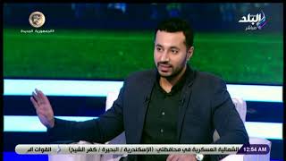 الناقد الرياضي أمير عبدالحليم في الماتش مع هاني حتحوت