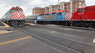 Metra 611 and 614 at Franklin Park, IL