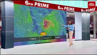 Heavy Rain Lashes Chennai & Parts Of Tamil Nadu As Cyclone Mandous To Make Landfall Tonight
