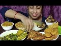 huge spicy bengali lunch eating amazing indian mukbang bigbites show bengali lunch realmukbang