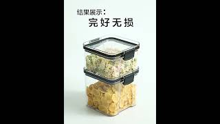 Food Storage Container Plastic Kitchen Refrigerator Noodle Box