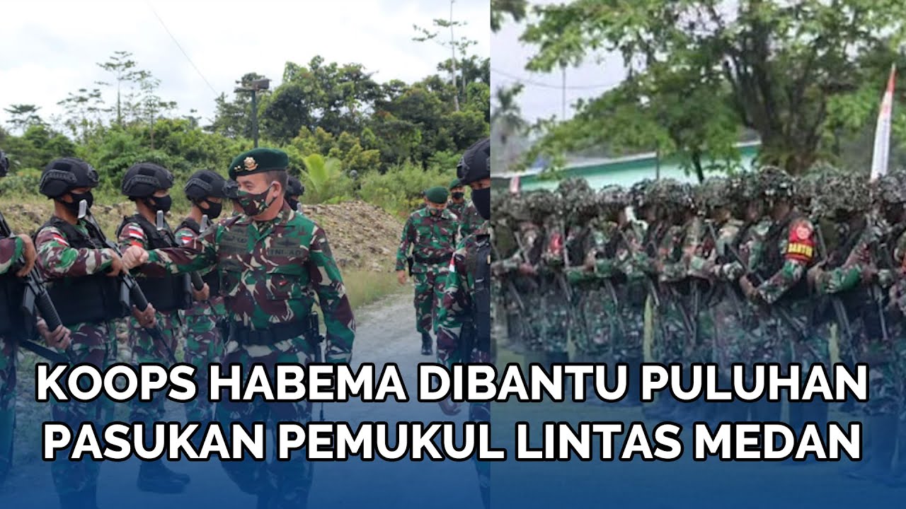 Kepung OPM Di Intan Jaya, Koops Habema Dibantu Puluhan Pasukan Pemukul ...