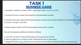 NUMBER GAME using Java // Codsoft internship // Java Developer #codsoft #codsoftinternship #eclipse