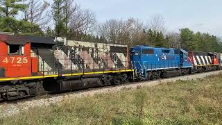 CN L568 - CN 4725 West near Petersburg (October 30 2024)