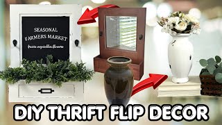 DIY Thrift Flip Decor🌸Farmhouse Home Decor🌸Episode 1