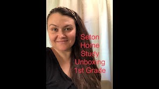 Seton Home Study Unboxing: 1st Grade