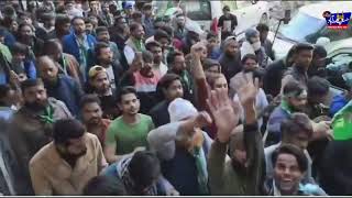 Asaduddin Owaisi holds Election Canvassing for Party Candidate, Shifa Ur Rehamn at Shaheen Bagh