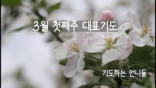 3월 첫째주 대표기도대표기도문ㅣ#주일대표기도 모음 ㅣ #3월 1주 대표기도 ㅣ #3월의 기도 ㅣ 행복한 교회