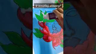 Why varnish? | How to apply varnish for acrylic painting|varnishing | How to protect paintings