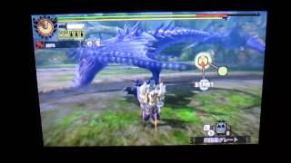 MH4 イャンガルルガ　レベル１００　チャージアックス　ソロ　１６分５９秒討伐