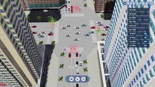 3D Rendering of Traffic Simulation Based on High-precision 3D Map