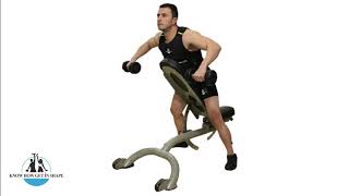 Incline Prone Dumbbell Scarecrow Rotation - KNOW-HOW GET IN SHAPE