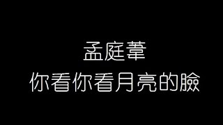 孟庭葦   你看你看月亮的臉 無損音樂FLAC 歌詞LYRICS 純享