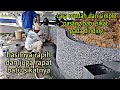 HOW TO INSTALL BRUSH STONE / GRAVEL ON A ROUND WALL