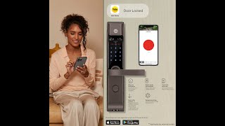 Yale YDM4115A with fingerprint, PIN, Manual Key and works with Yale home App -  Trusted every day