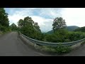 360° view 220730 長野県 県道95号 関田峠へ sekida pass cb250r motorcycle ride in japan