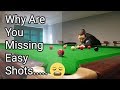 Why Are You Missing Easy Shots?