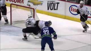 Vancouver Canucks vs Anaheim Ducks Game Highlights January 15th 2012