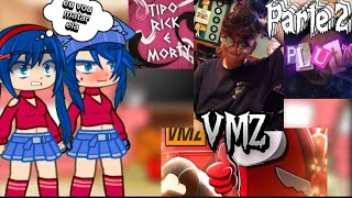 ♤Miside react a Player as VMZ♤ | Tipo Rick e Morty, Among us e Plutão | ◇Parte 2◇