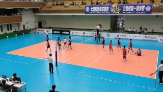 120401 大專盃女排 台灣師大vs台北體院 第二局