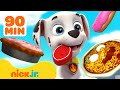 PAW Patrol | ¡Deliciosas aventuras con comida y rescates de PAW PAtrol! 🍕 | 90 minutos | Nick Jr.