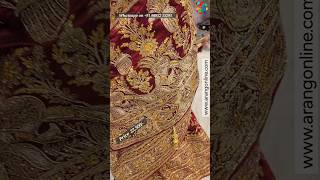 SKU: ARNG-3469 “The Sangria Red” Vol 9 Premium Banarasi Silk Saree|Silk|Golden Zari|Zardozi|Crystals