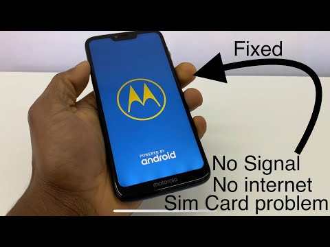 How to Fix No SIM Card, No SIM Card Inserted or SIM Card Failure Error on Motorola, Moto g, Moto e