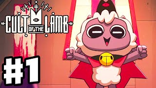 Cult of the Lamb - Gameplay Walkthrough Part 1 - Starting My Own Cult!