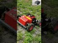 petrol electric battery speed of travel 6km h industrial electric start rc grass cutter