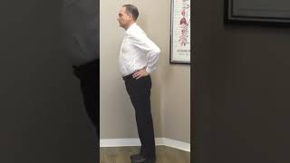L4-L5 Disc Bulge Exercise for Stabilty (Standing Multifidus Activation) | Dr Walter Salubro #shorts