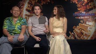 Tom Holland, Zendaya and Jacob Batalon talk Spider-Man: No Way Home | Cineplex