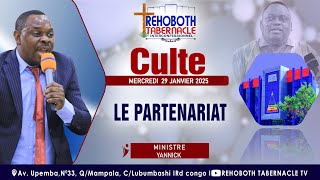 SUITE CULTE DU MERCREDI 29/01/2025 | LE PARTENARIAT | MINISTRE YANNICK KABEYA