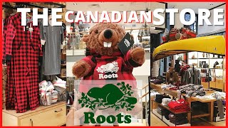 ROOTS CANADA THE MOST CANADIAN A CANADIAN STORE CAN BE *SHOP WITH ME* #ROOTS #ROOTSCANADA #CANADIAN