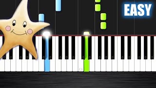 Twinkle Twinkle Little Star - EASY Piano Tutorial by PlutaX - Synthesia