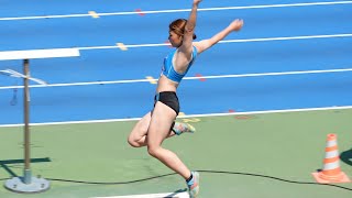 【佐藤 なな】女子走幅跳32 日本学生陸上個人選手権2024