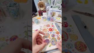 開箱Moodtape紙膠帶和做圖鑑丨 Unboxing Moodtape Washi Tape EP05 #asmr #unboxing #washitape