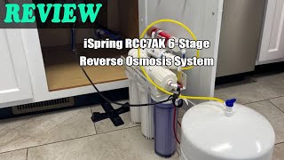 iSpring RCC7AK 6-Stage Reverse Osmosis System Review 2022