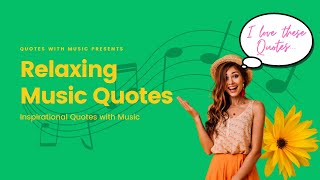 224 Quotes with Music ❤ Relaxing Music Quotes ✨ Inspirational Quotes with Music