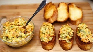 Съедят за минуту! ❗Беру морковь и готовлю вкусную закуска из простых продуктов❗