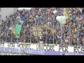 Il tifo della Curva Nord in Frosinone-Fiorentina, Serie A 2015/2016