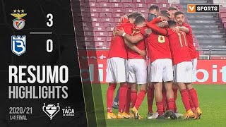 Highlights | Resumo: Benfica 3-0 Belenenses SAD (Taça de Portugal 20/21)