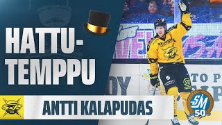 Antti Kalaputaalle hattutemppu juhlaottelussaan!