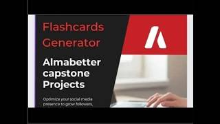capstone project alma better