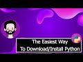 Install Python - The Quickest way to get Started - Anaconda