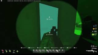 Wiping 4 STACKED Players at Airfield Tower [ Aftermath Roblox ]
